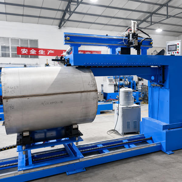 Automatic Welding Machine for Storage Tanks Improving Tank Welding Efficiency and Quality